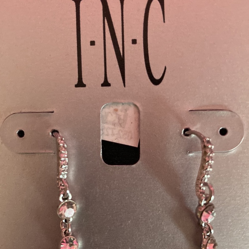 INC Dangling Rhinestone Earrings - Picture 5 of 5